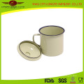 Chenp Enamel Mug with Enamel Hand/Lid